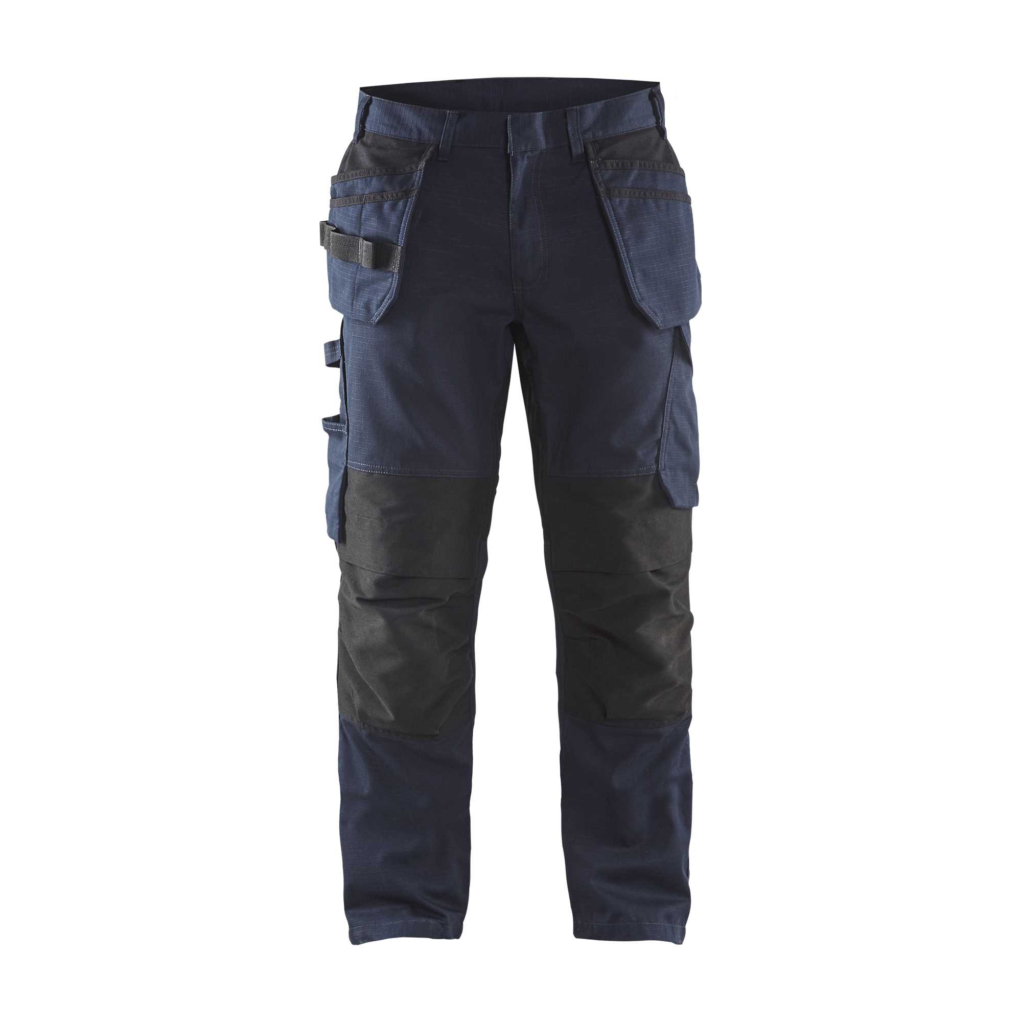 BLAKLADER 14961330 | Service trousers with stretch and tool pockets Work Trousers Men - Ripstop Fabric
