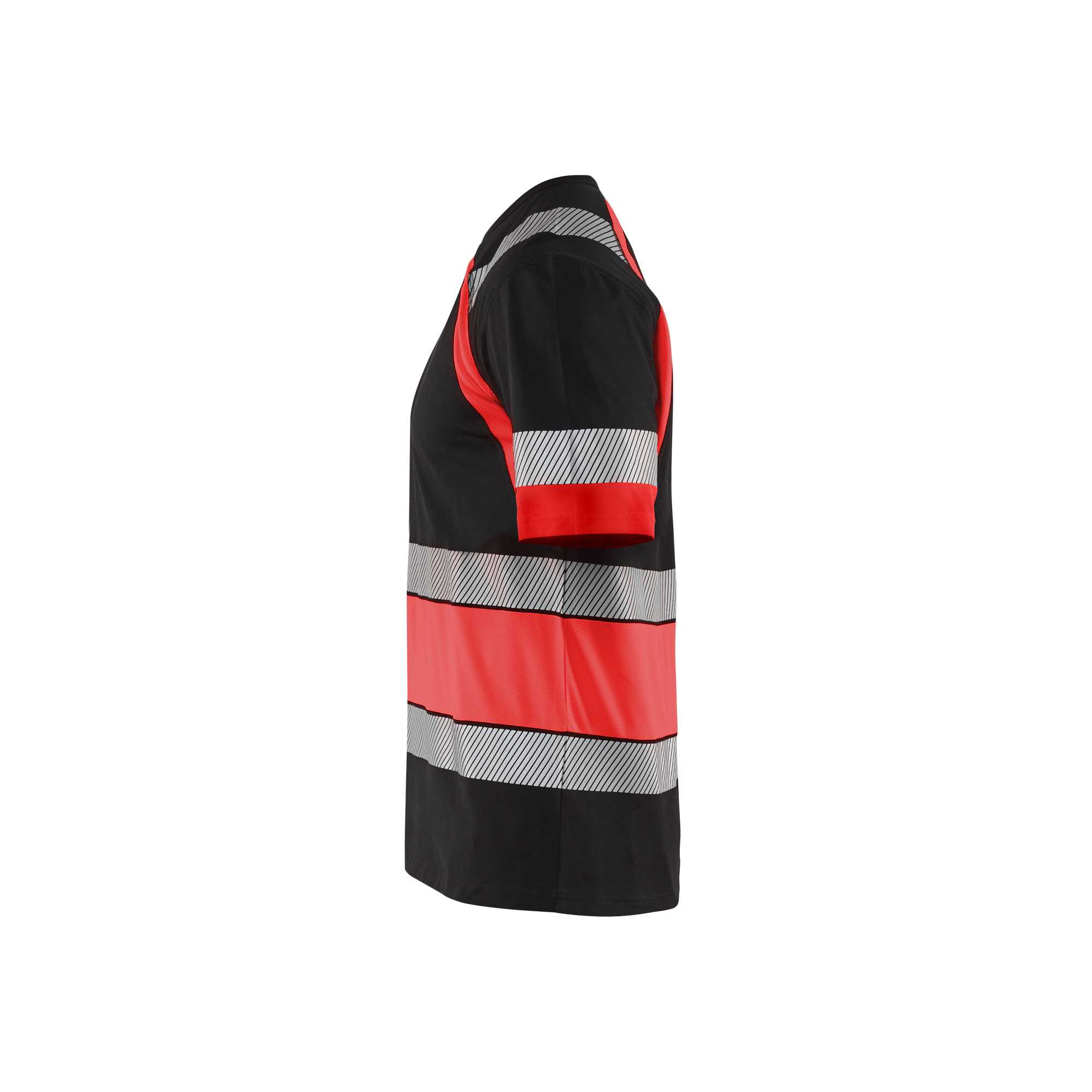 BLAKLADER 34211030 Hi Vis T shirt Hi Vis Reflective Short Sleeve Work T-Shirt MEN - 100% Cotton