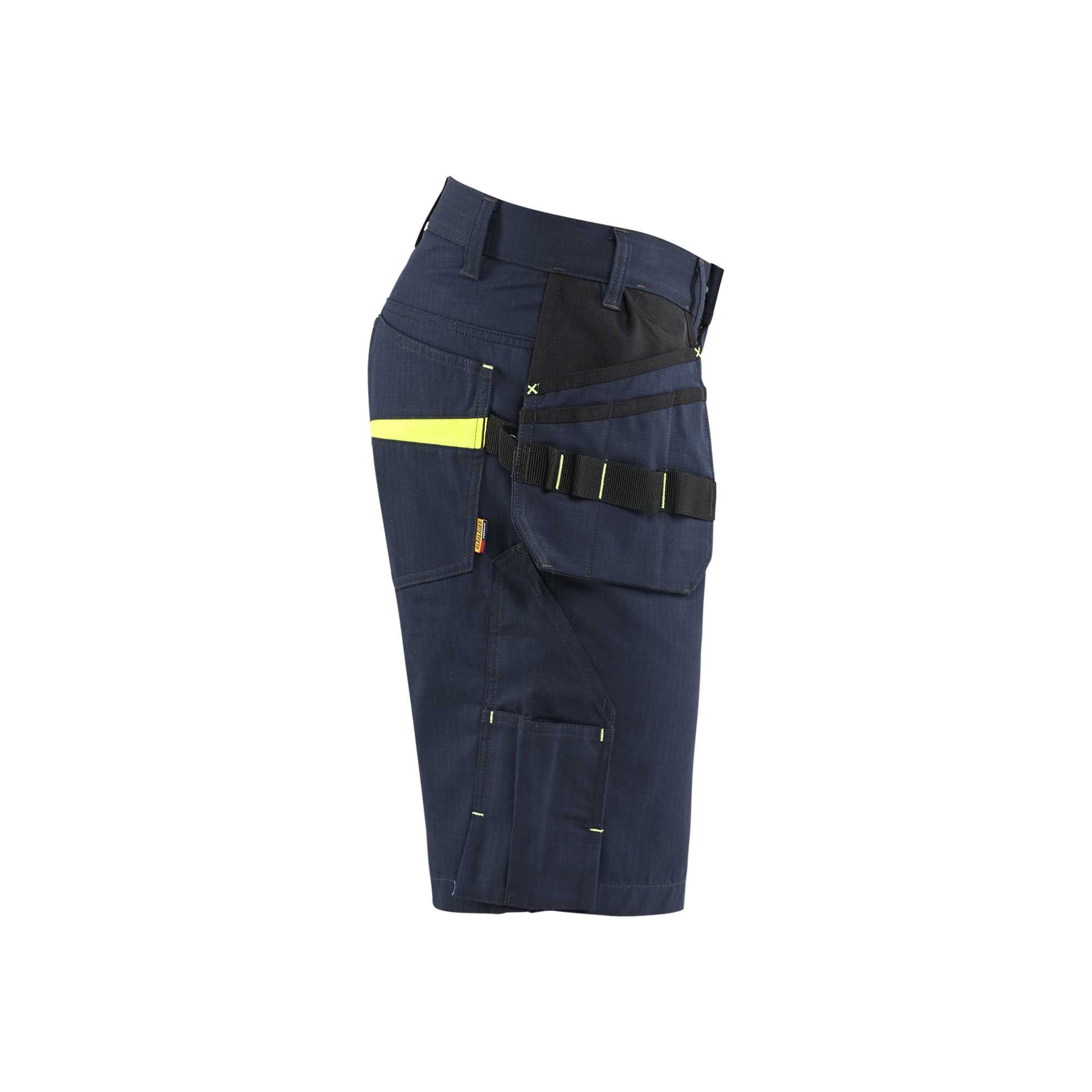 BLAKLADER 14941330 Service Shorts with Tool Pockets Work Shorts Men - ripstop fabric