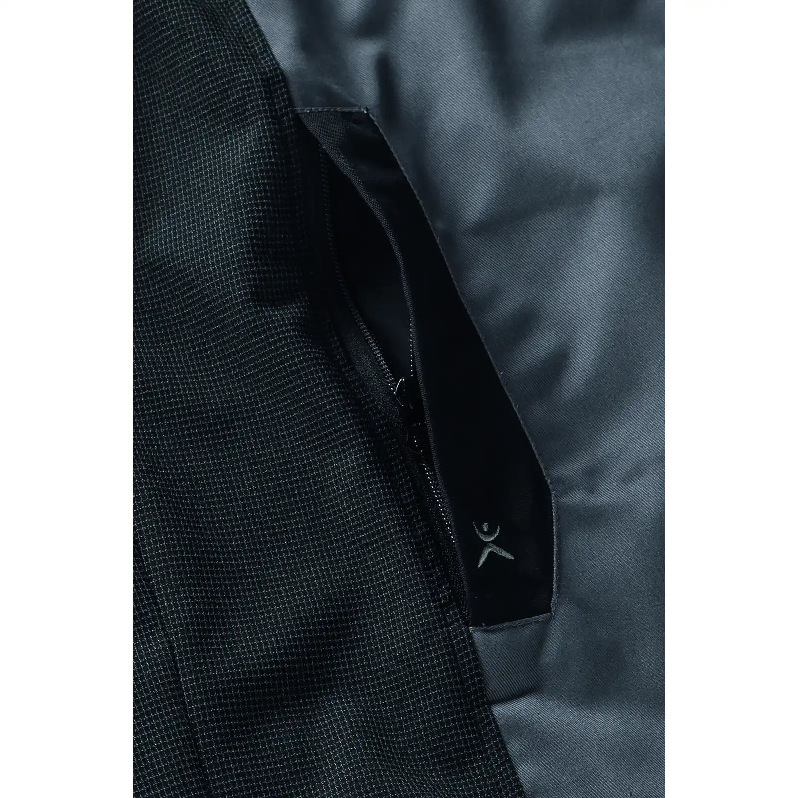 Planam Norit Herren Hybridjacke schiefer/schwarz 102 schiefer/schwarz - Extra Detailbild