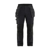 BLAKLADER 17201645 Craftsman trousers 4 way Stretch Work Trousers Men - double weave