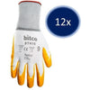 BTH10 Work Gloves - Anti-Slip - Nitrile Coating - Full Grip - Pack of 12 Pieces - Image 1