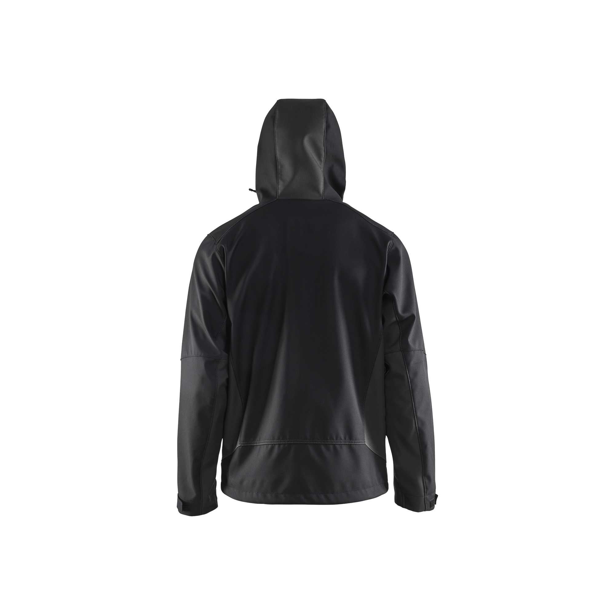 BLAKLADER 47532516 Softshell Jacket with Hood Softshell Work Jacket MEN - Water Repellent
