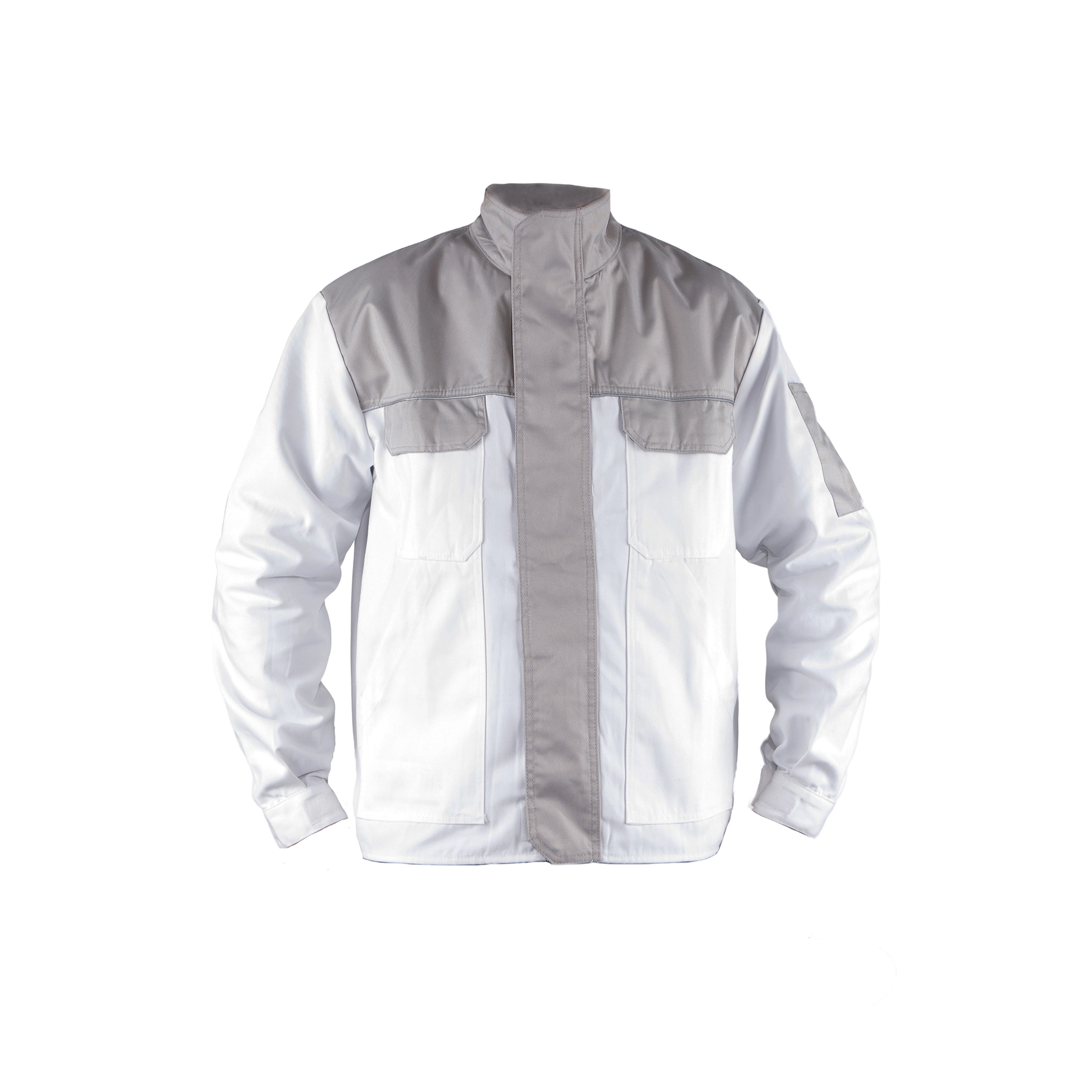 TMG Style Work jacket white - Bundjacke-white-front