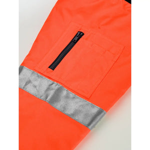 Planam Warnschutz Pilotenjacke uni orange S uni orange - Extra Detailbild