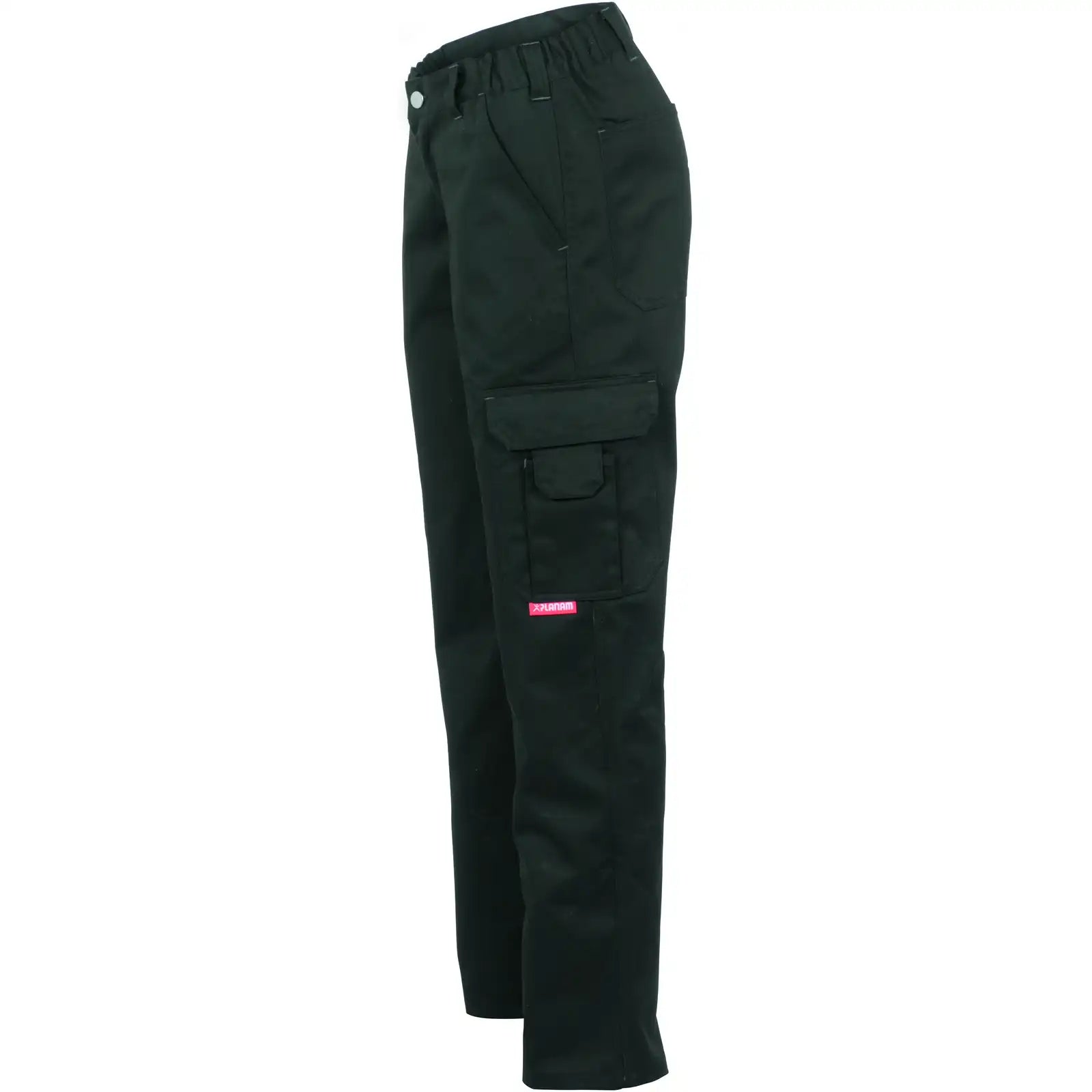 Planam Outdoor Easy Damen Bundhose schwarz 34 schwarz - Produktbild ohne Model