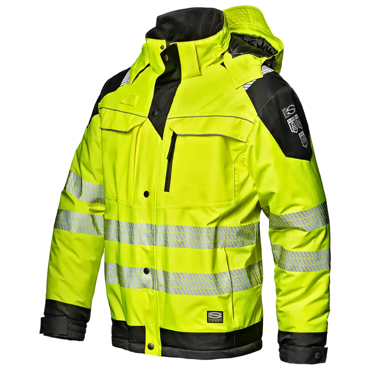 SIR SAFETY LOFOTEN Hi Vis Reflective Work Jacket MEN - Windproof