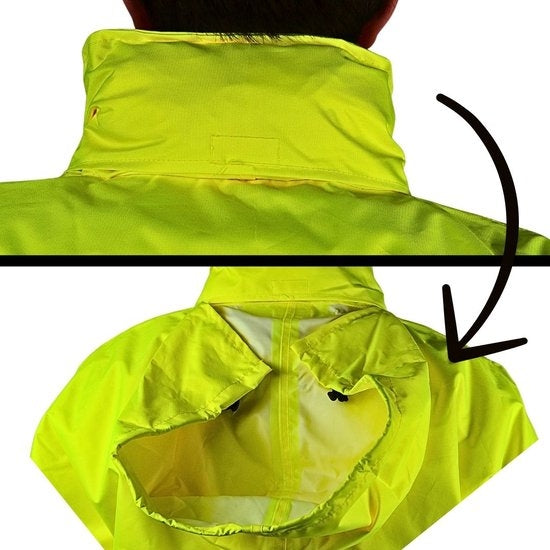 SUPER ESSENTIAL JACKET - Class 3 - Hi-Vis Reflective Bands - Quilted Padding - Image 4