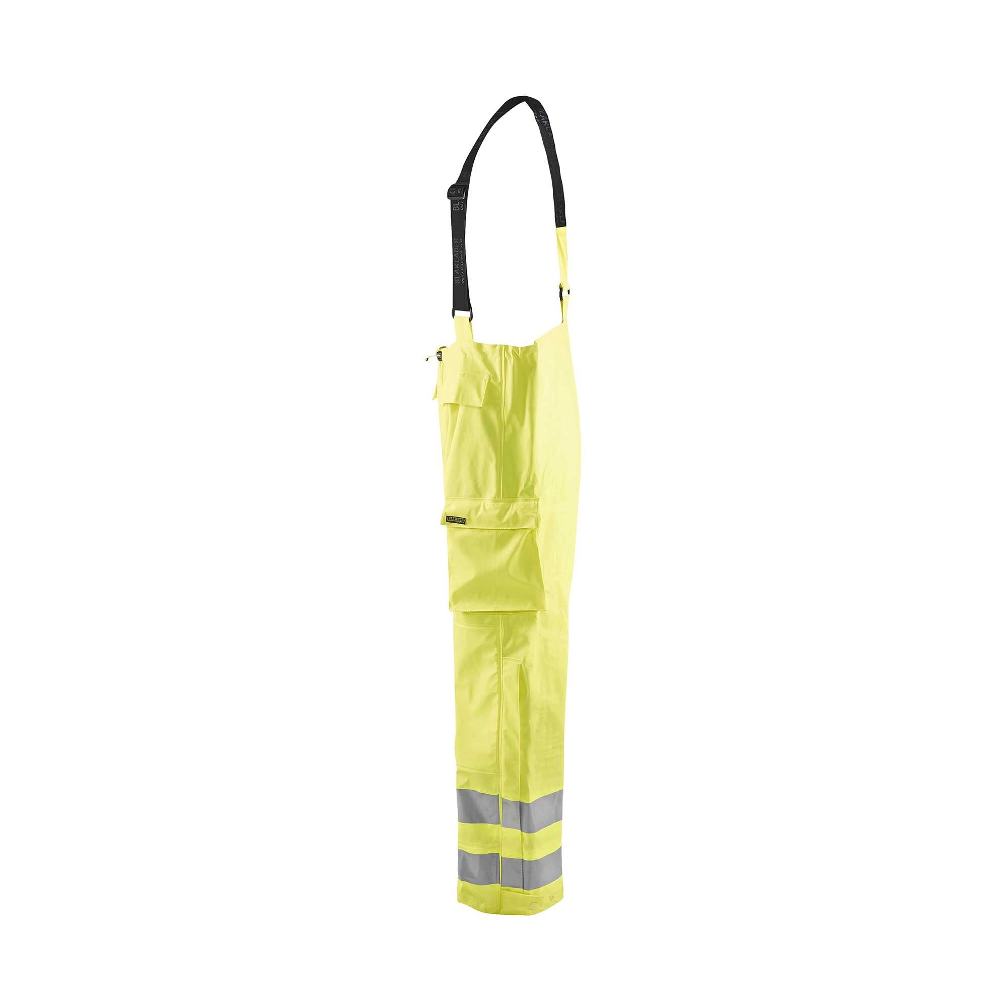 BLAKLADER 13062005 Rain trousers Hi Vis Level 3 Hi Vis Reflective Work Trousers Men - Waterproof