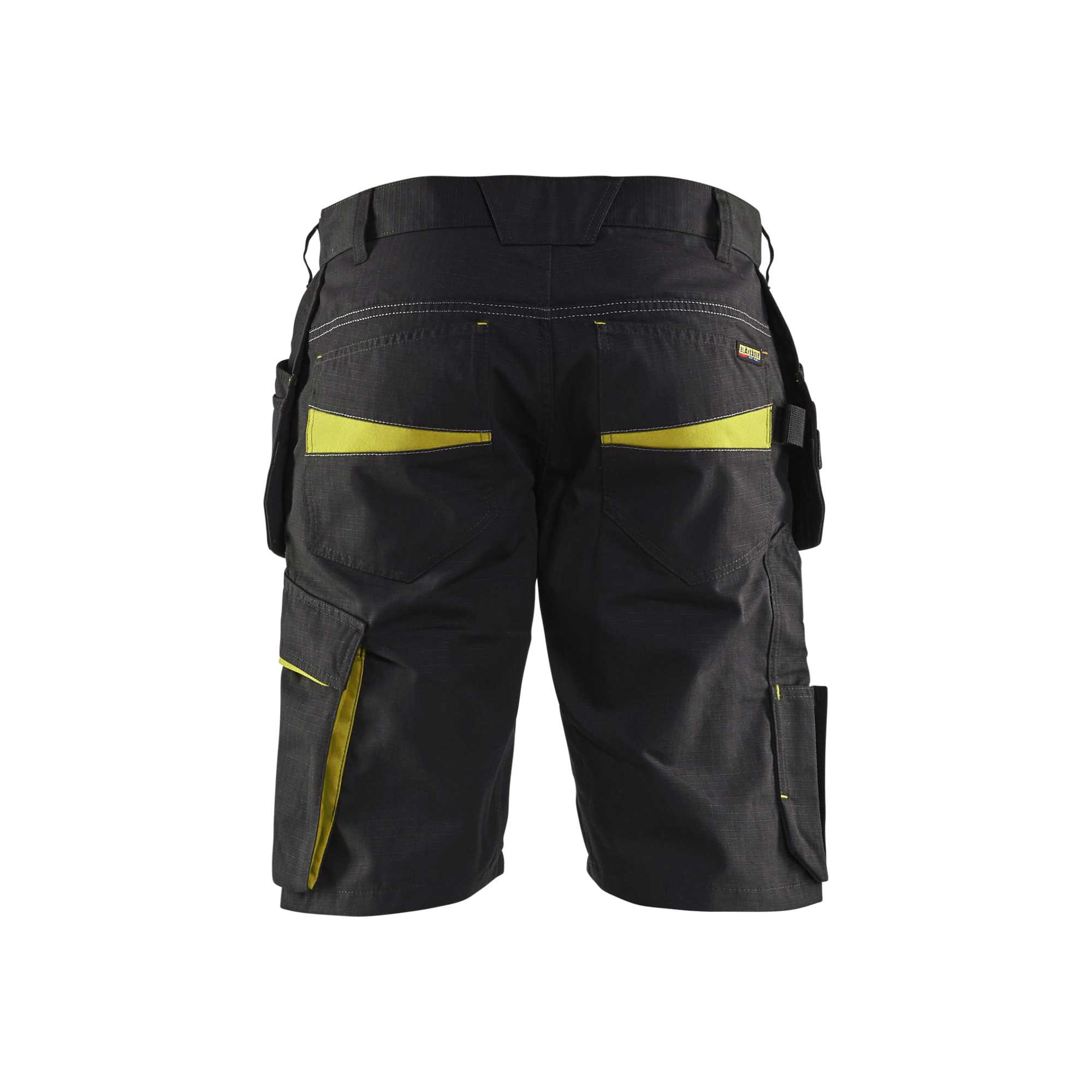 BLAKLADER 14941330 Service Shorts with Tool Pockets Work Shorts Men - ripstop fabric