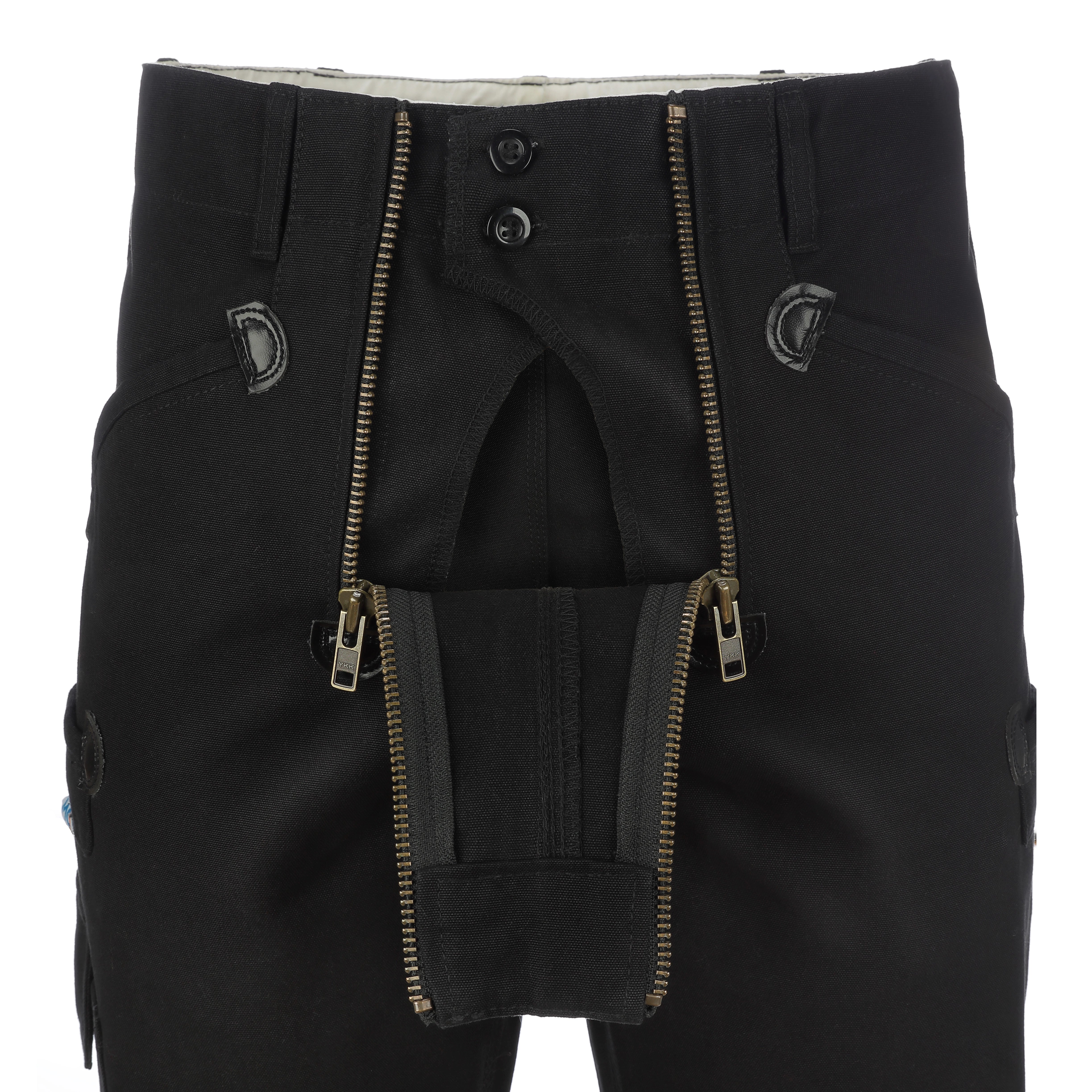 TMG Zunft 400 Work shorts black - 2-Zip Shorts-Zunfthose-100167-03