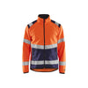 BLAKLADER 48772516 Hi Vis Softshell Jacket Hi Vis Reflective Softshell Work Jacket MEN - Water Repellent