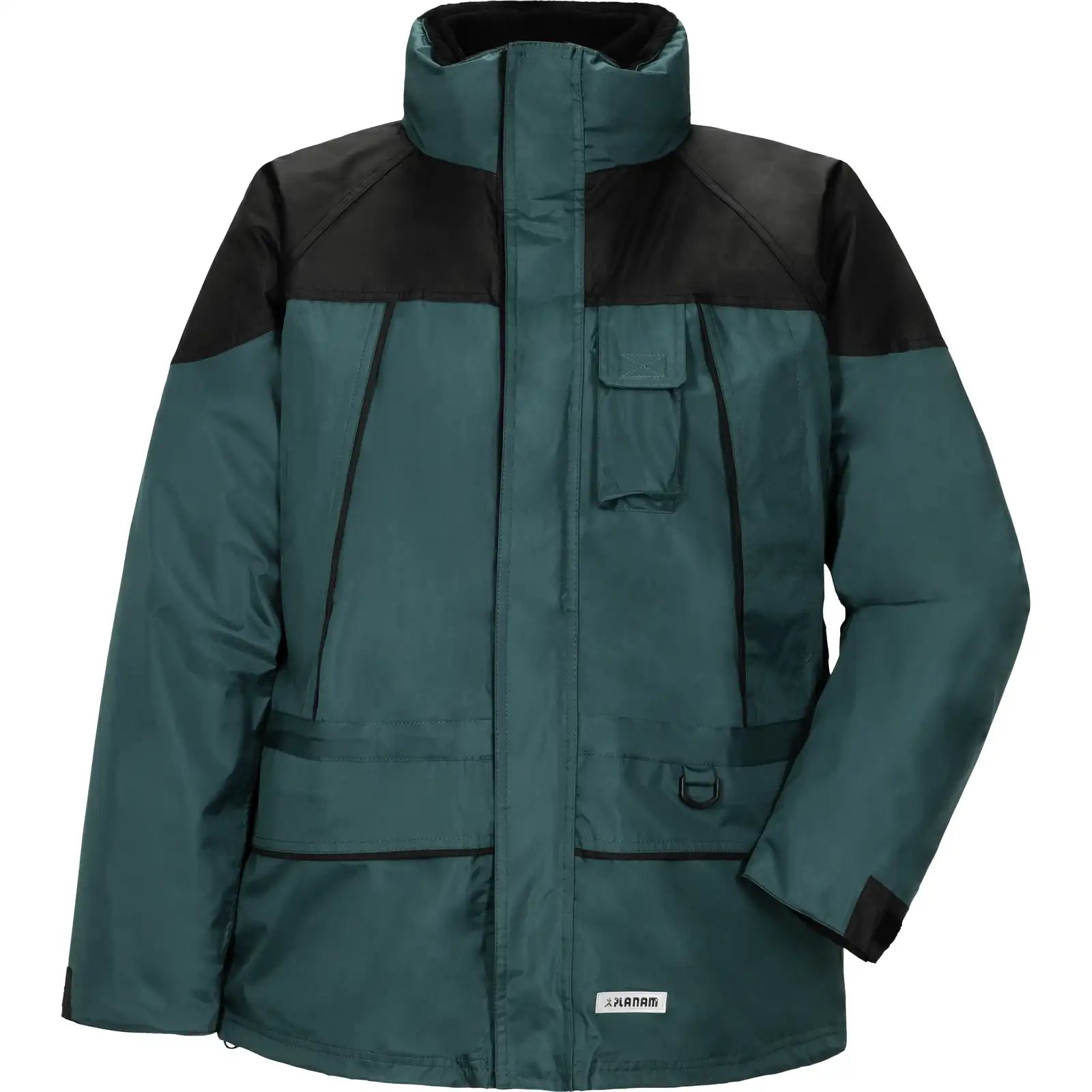 Planam Outdoor Twister Jacke grün/schwarz L grün/schwarz - Vorschaubild