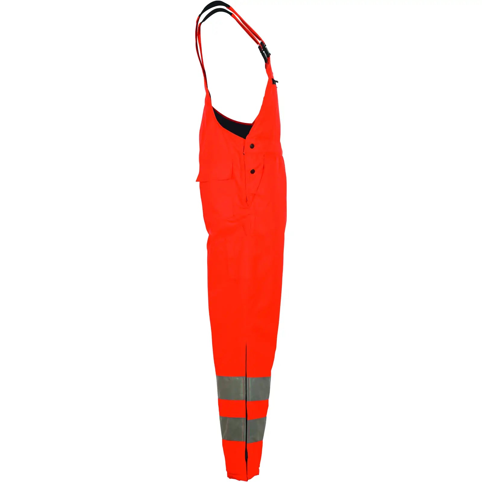 Planam Warnschutz Winterlatzhose uni orange S uni orange - Produktbild ohne Model