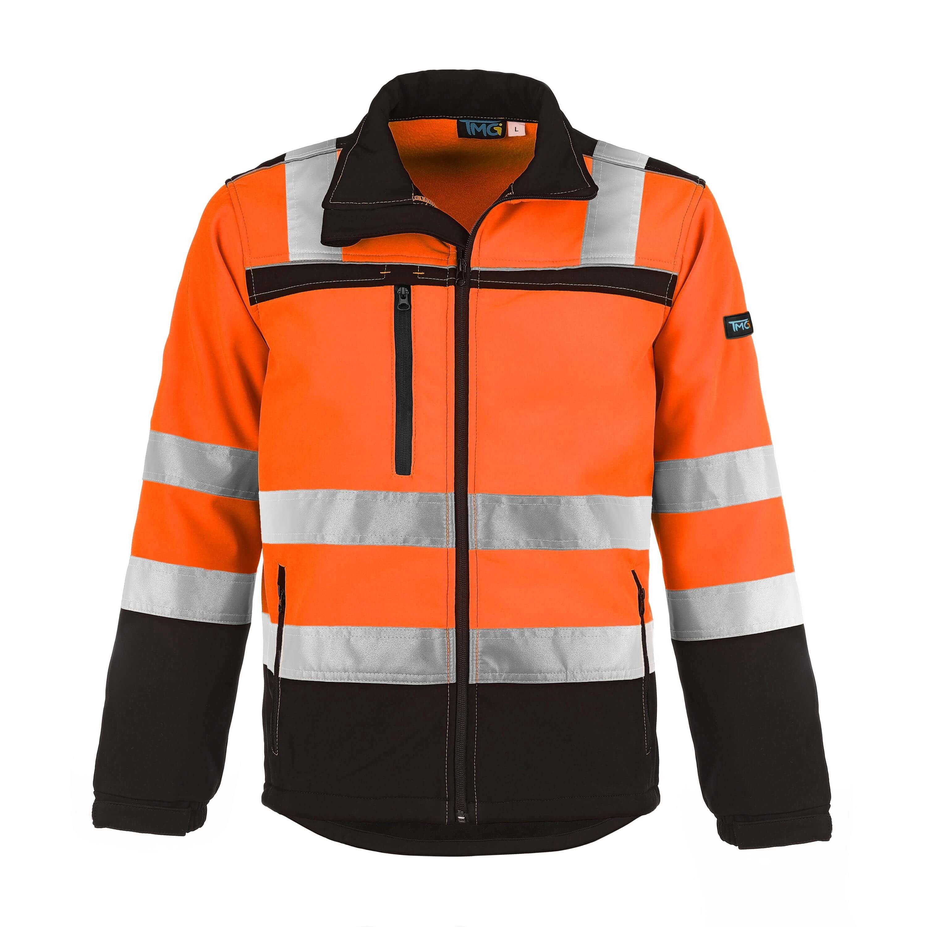 TMG Night Reflex Softshell jacket orange - Softshell_Orange_01