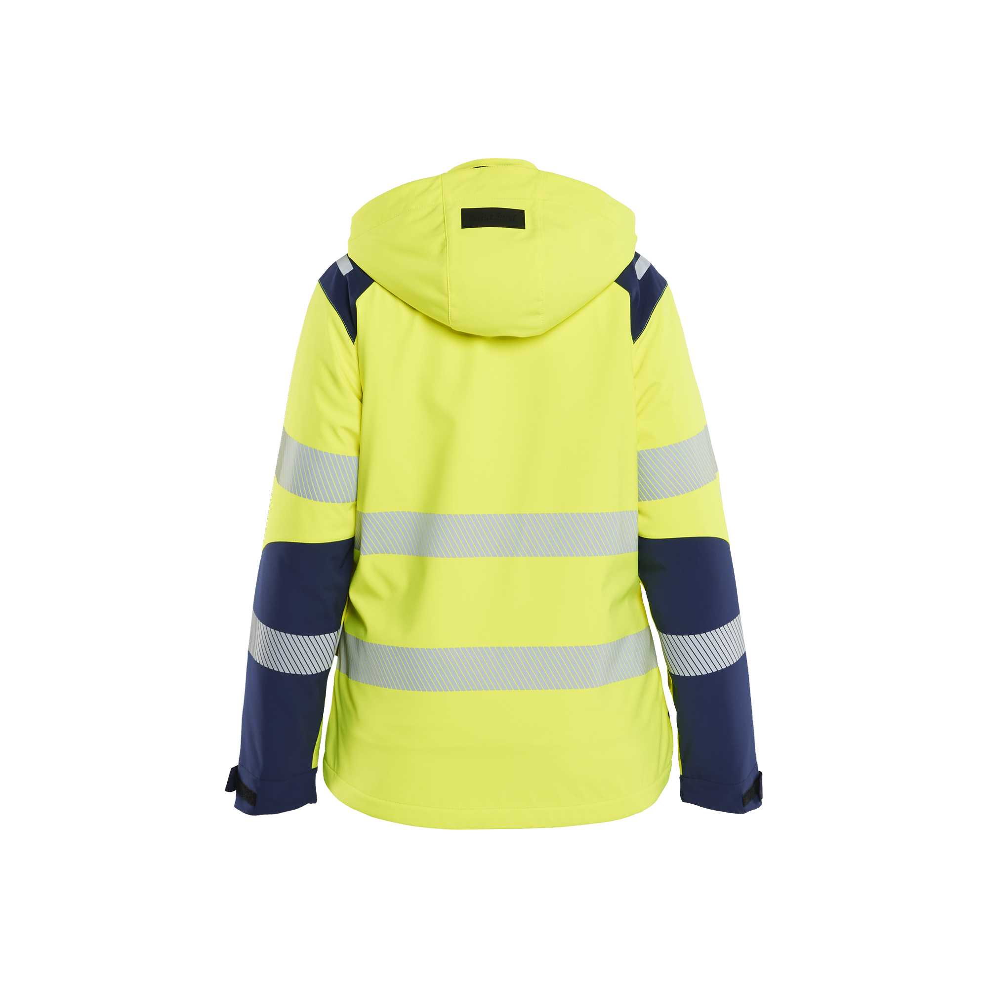 BLAKLADER 44012513 Women's Hi vis Lightweight lined Winter Softshell Jacket Hi Vis Reflective Softshell Work Jacket WOMEN - Waterproof