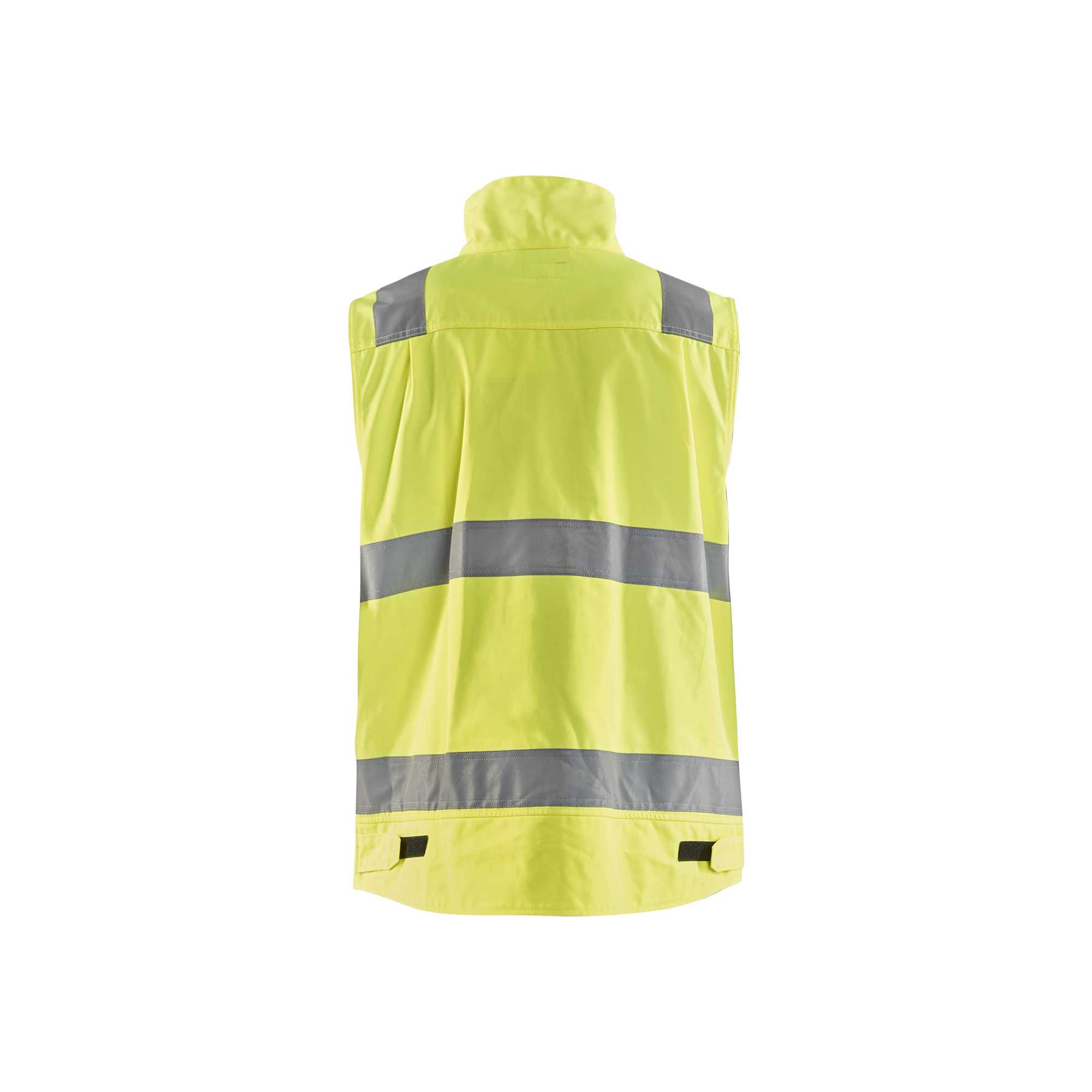 BLAKLADER 85051804 HI VIS VEST Hi Vis Reflective Work Waistcoat MEN - 85% Polyester