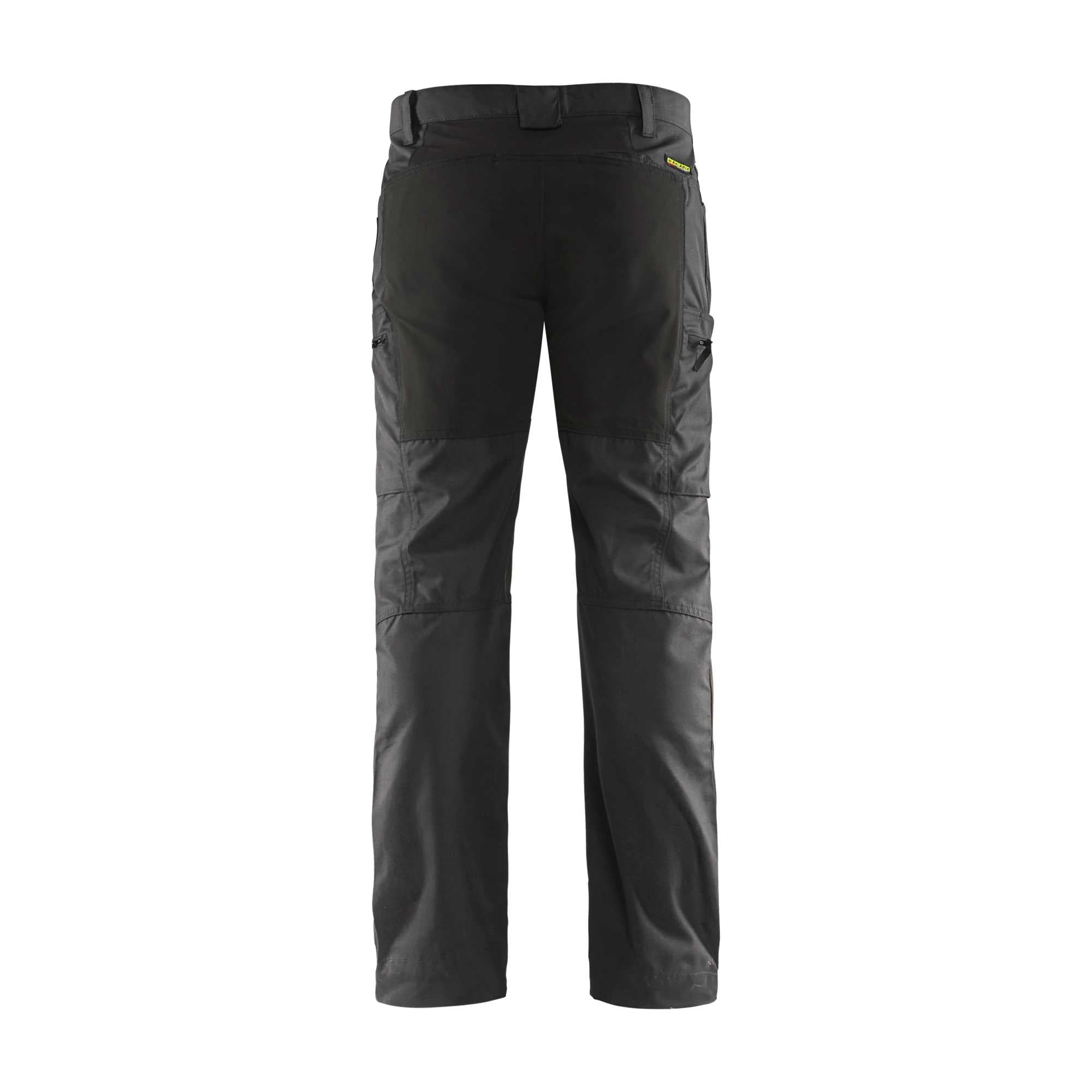 BLAKLADER 14591845 Service Trousers with Stretch Work Trousers Men - stretch panels