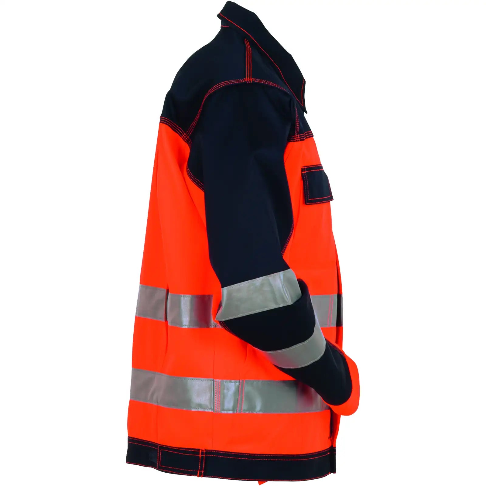 Planam Warnschutz Bundjacke orange/marine 102 orange/marine - Produktbild ohne Model