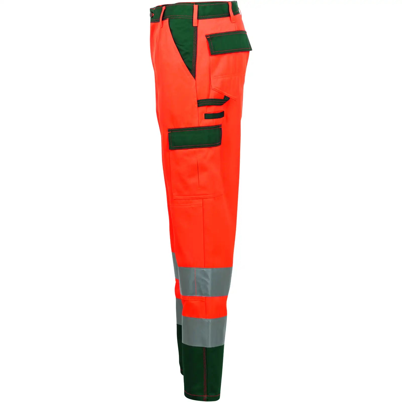 Planam Warnschutz Bundhose orange/grün 102 orange/grün - Produktbild ohne Model