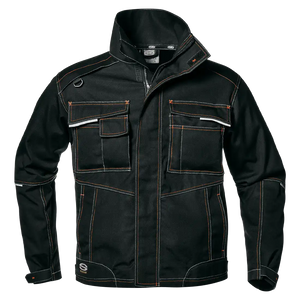 GEMINI SHORT JACKET - Reflective Inserts - Stretch Canvas - Multi-Functional Pockets