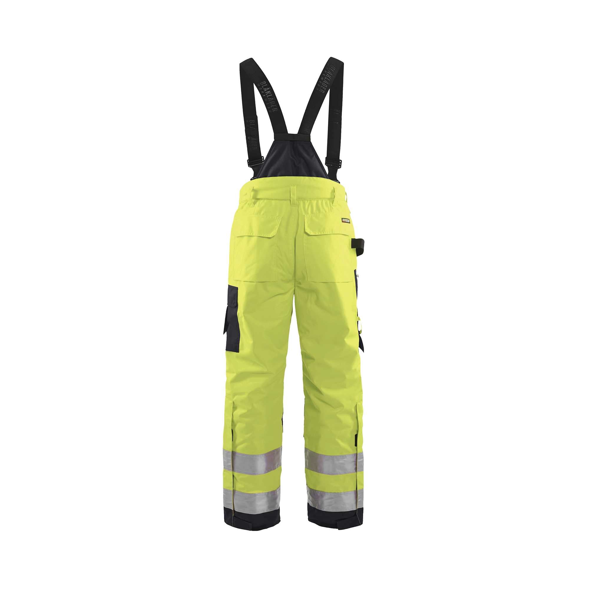 BLAKLADER 18851977 Hi Vis Winter Trousers Work Trousers Men - Waterproof