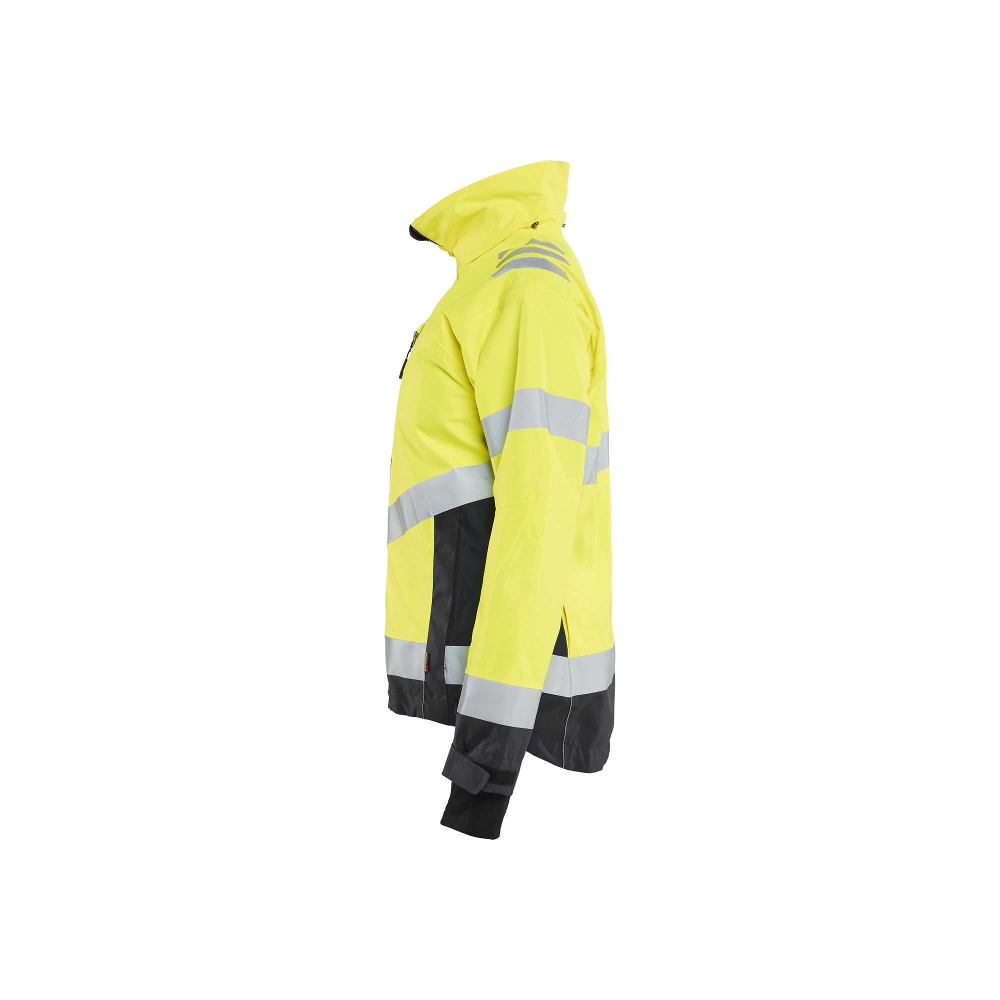 BLAKLADER 47611977 Women's Hi Vis Shell Jacket Hi Vis Reflective Shell Work Jacket WOMEN - Waterproof