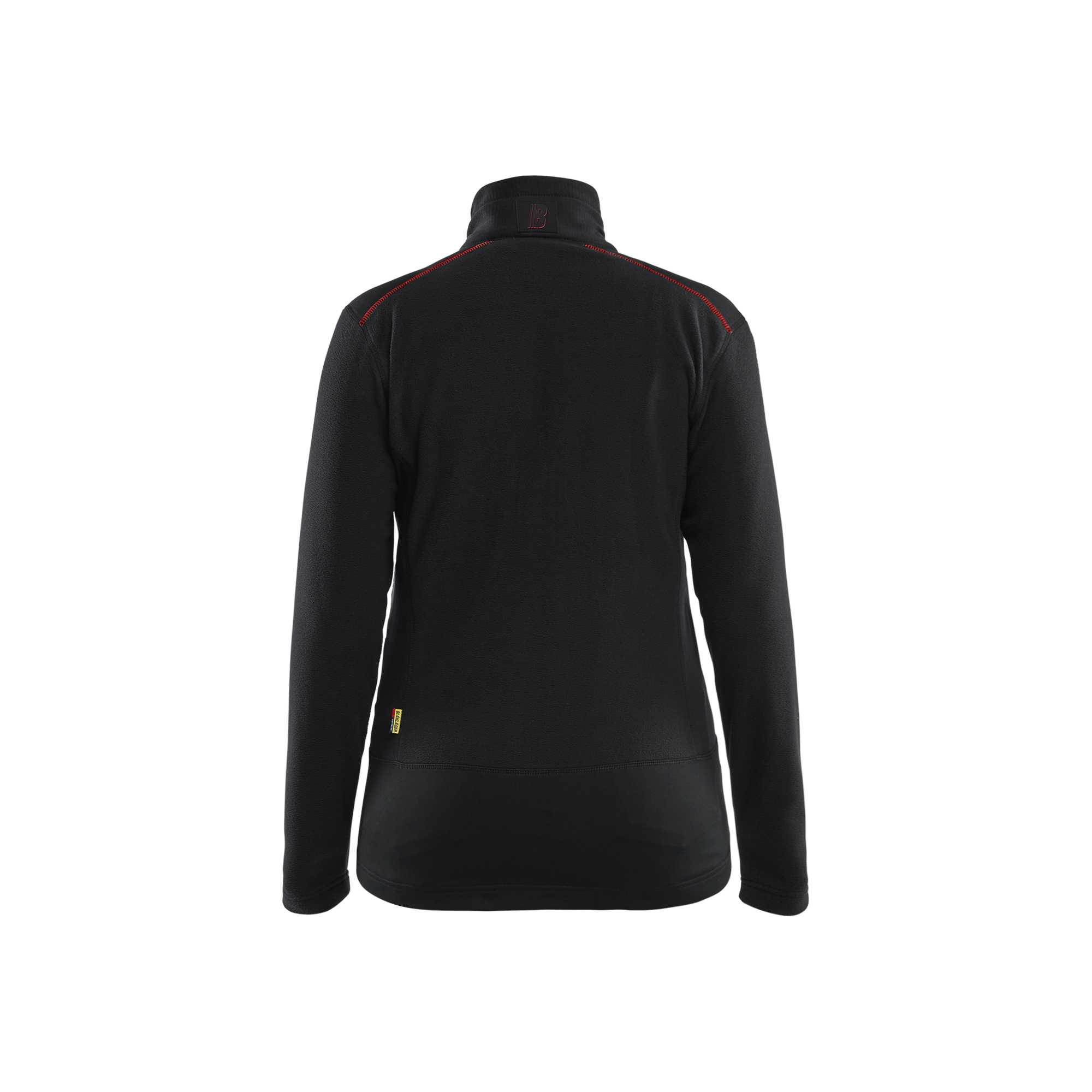 BLAKLADER 47661010 Women's Microfleece Jacket Hi Vis Reflective Work Jacket WOMEN - Antipilling