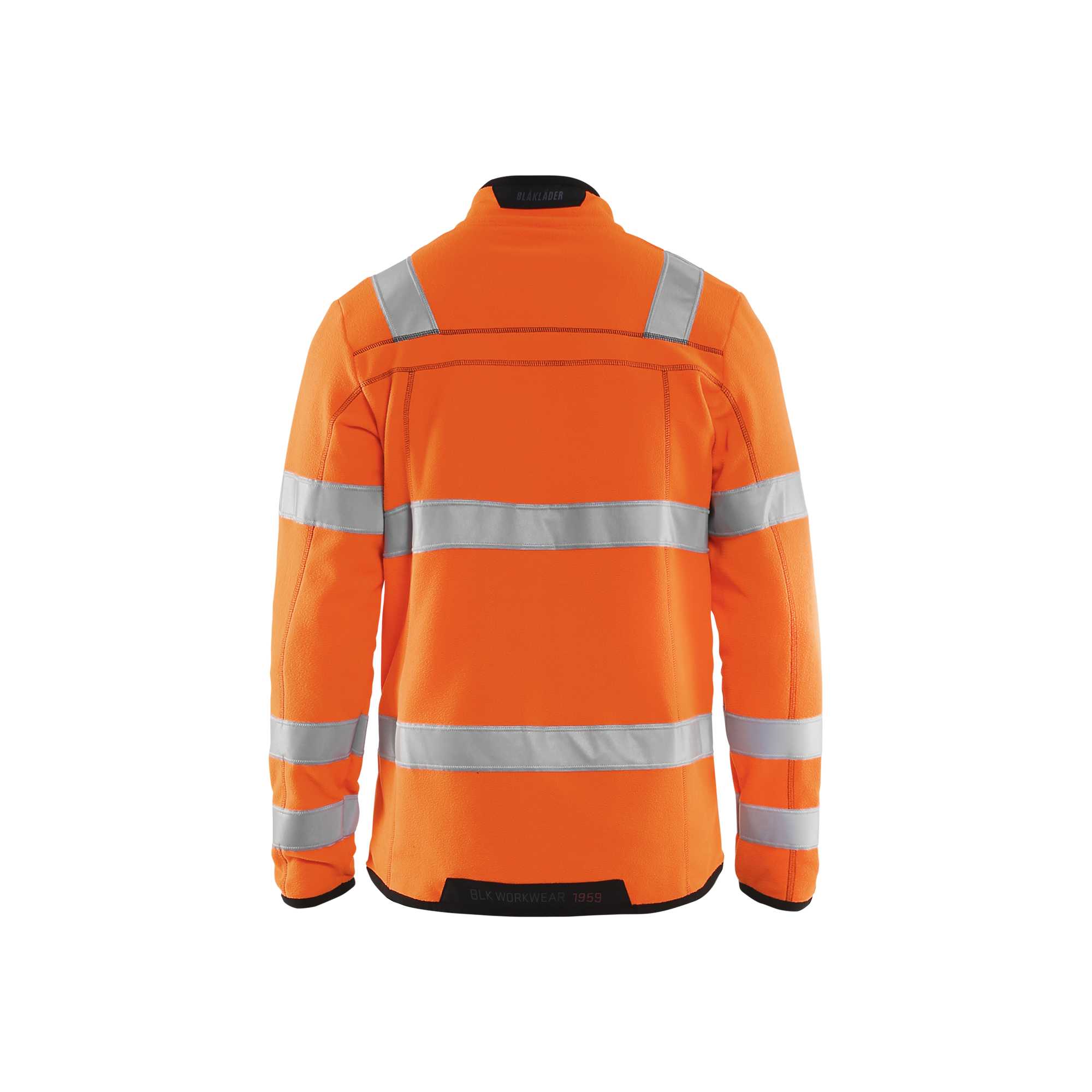 BLAKLADER 49411010 Hi Vis Microfleece Jacket Work Jacket MEN - Antipilling