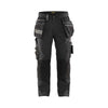 BLAKLADER 15901343 | Craftsman Trousers with stretch Work Trousers Men - canvas fabric