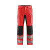BLAKLADER 15851811 | Hi Vis trousers with stretch Hi Vis Reflective Work Trousers Men - Class 2 Certified