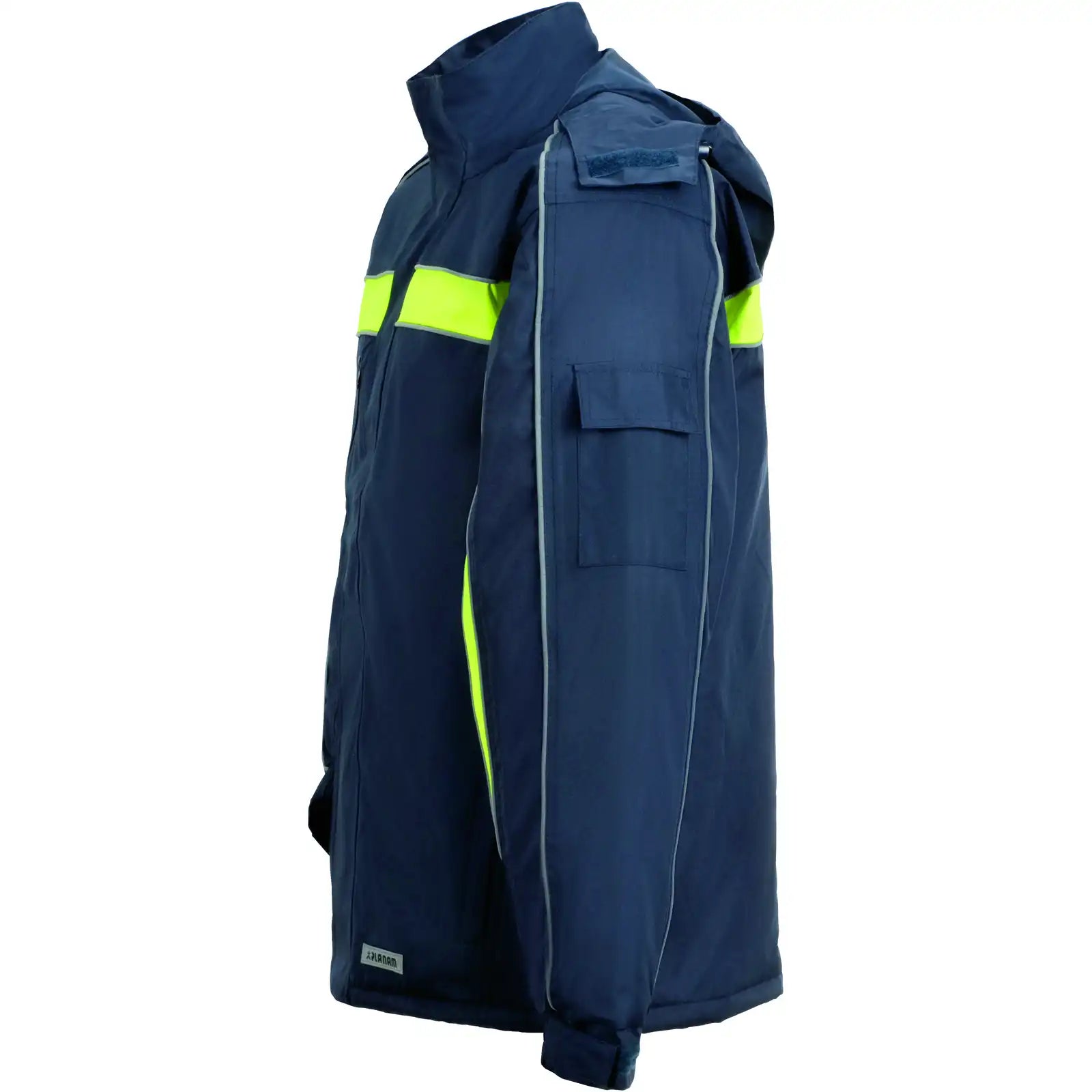 Planam Outdoor Cosmic Jacke marine/gelb L marine/gelb - Produktbild ohne Model