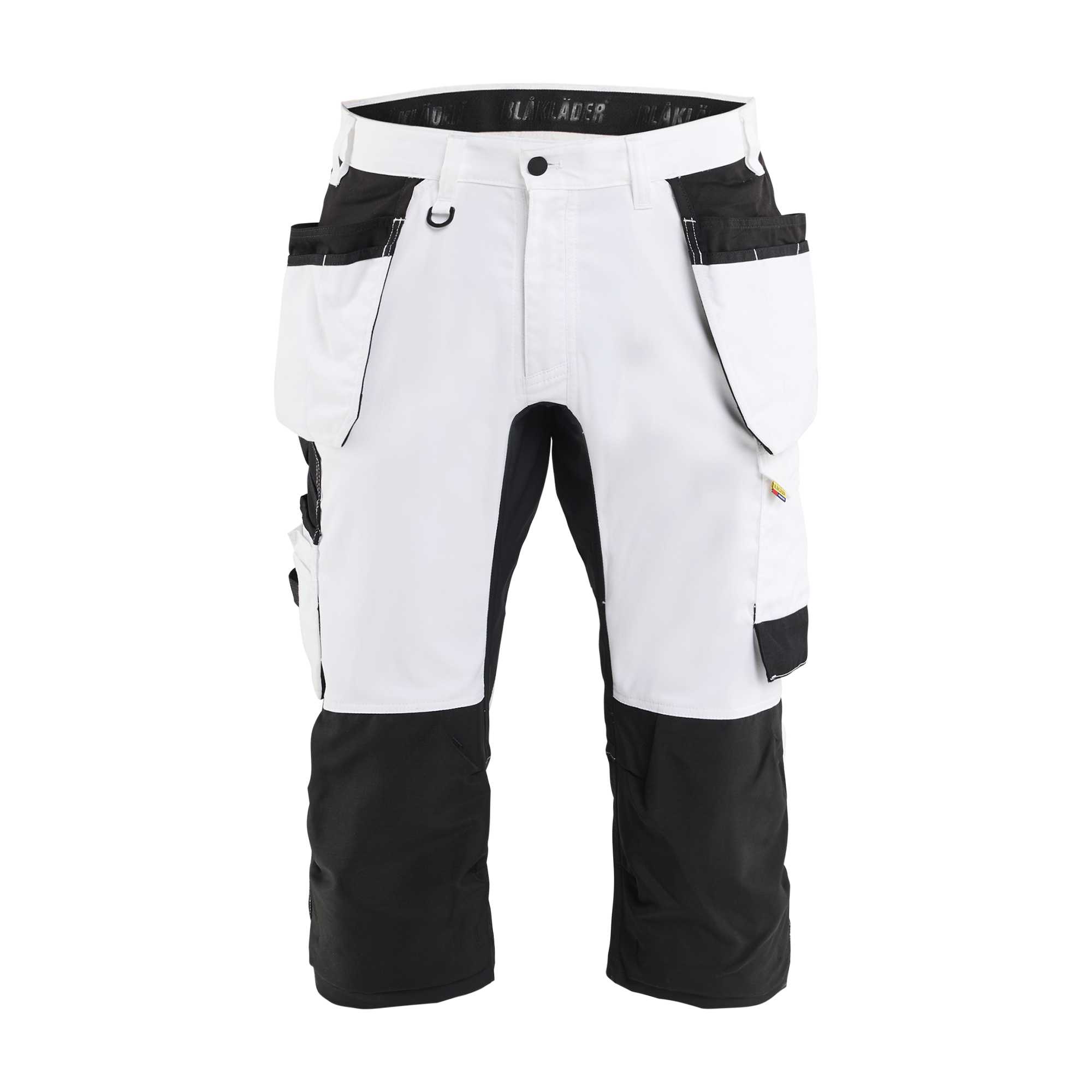 BLAKLADER 17741832 Painter's Pirate Trousers Stretch Work Pirate Bermuda Men - twill fabric