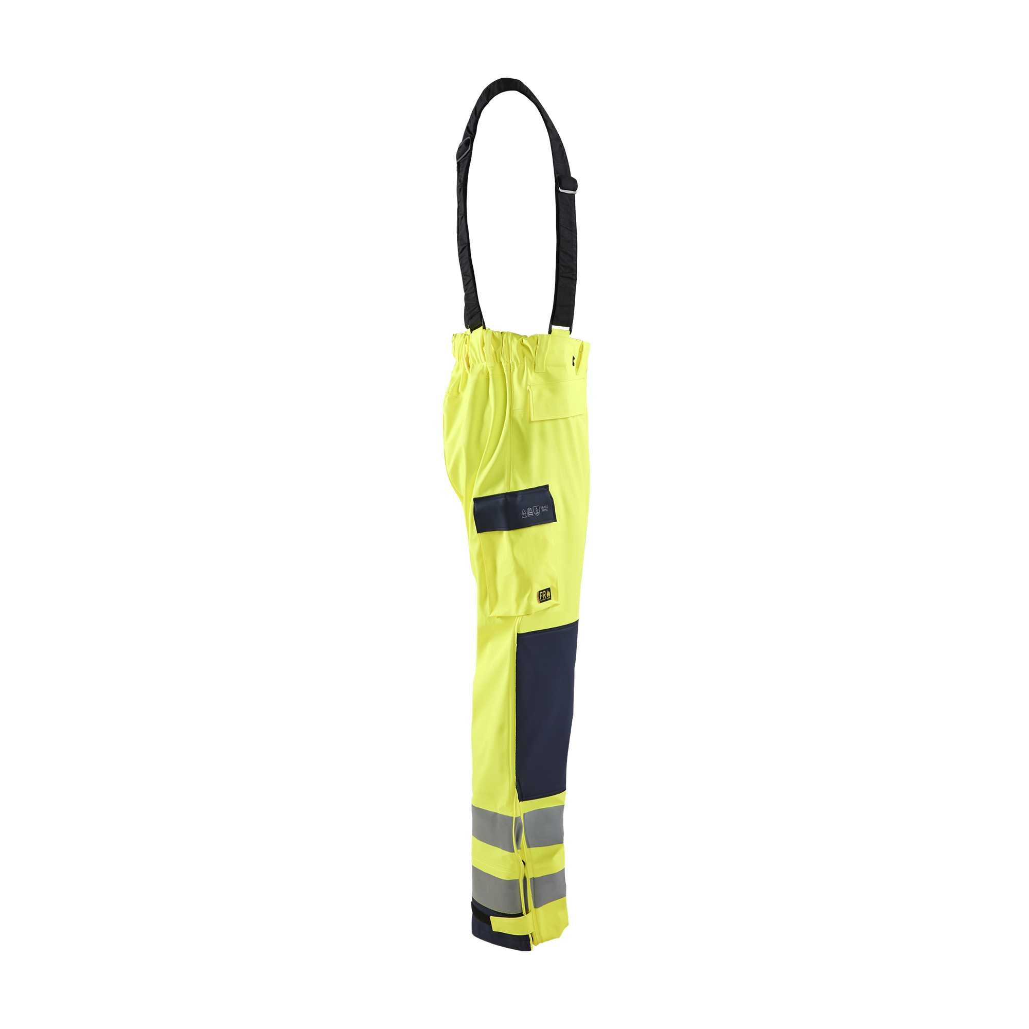 BLAKLADER 13132022 Multinorm rain trousers Level 2 Hi Vis Reflective Work Trousers Men - Water Repellent