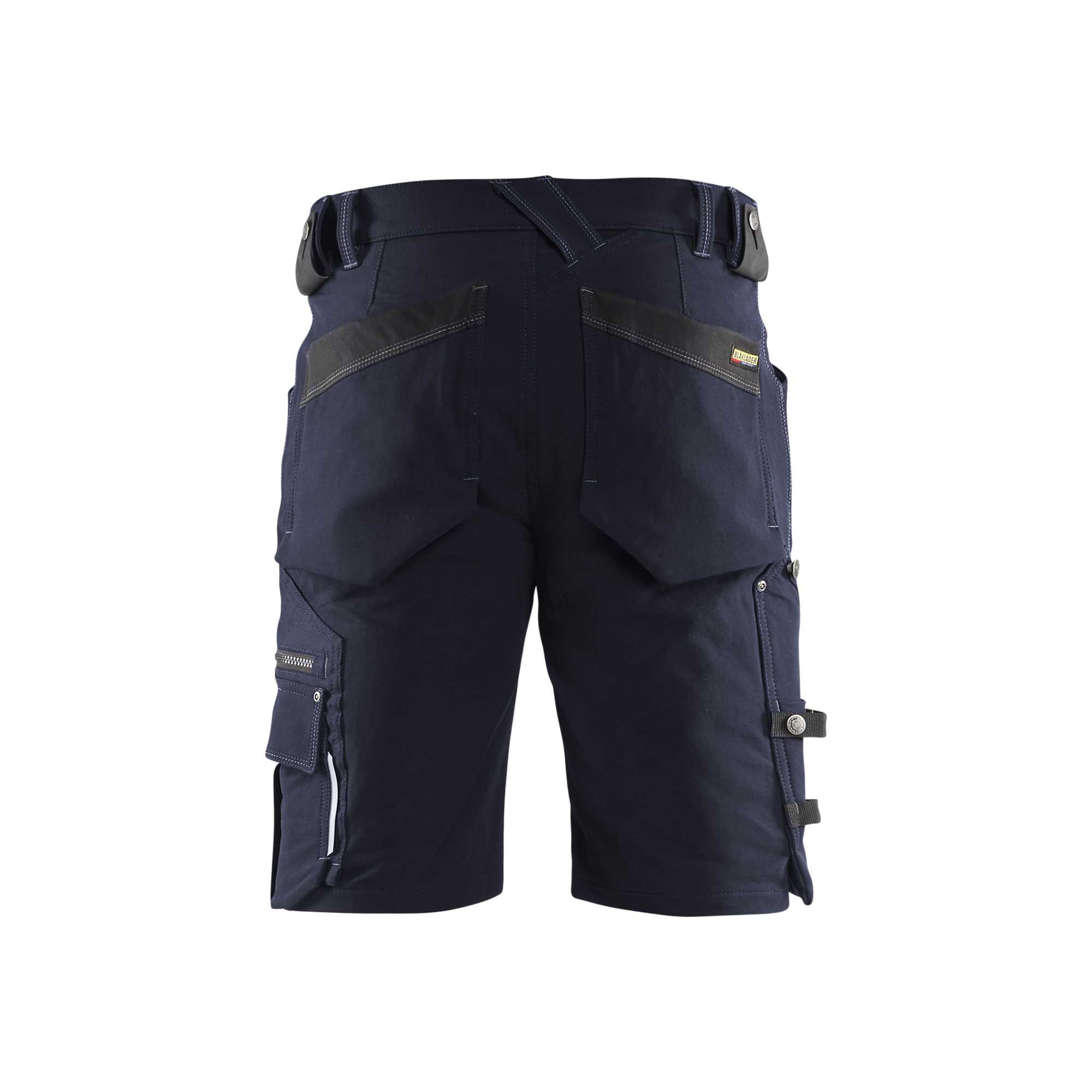 BLAKLADER 19871644 | Craftsman shorts in 4 way stretch X1900 Work Shorts Men - Water Repellent
