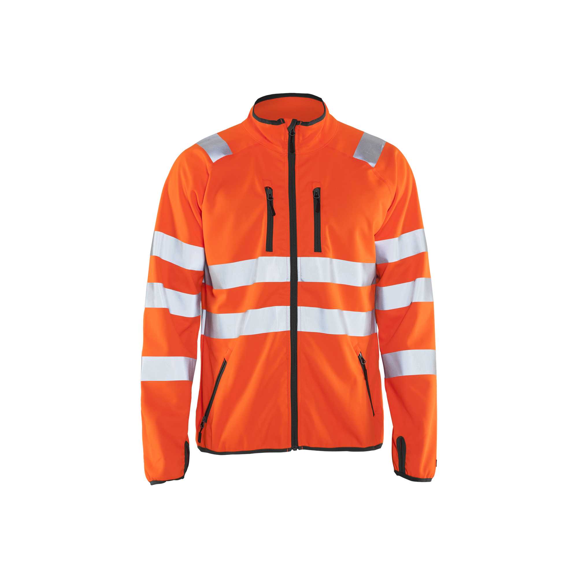 BLAKLADER 49062512 Hi Vis Softshell Jacket Softshell Work Jacket MEN - Polyester