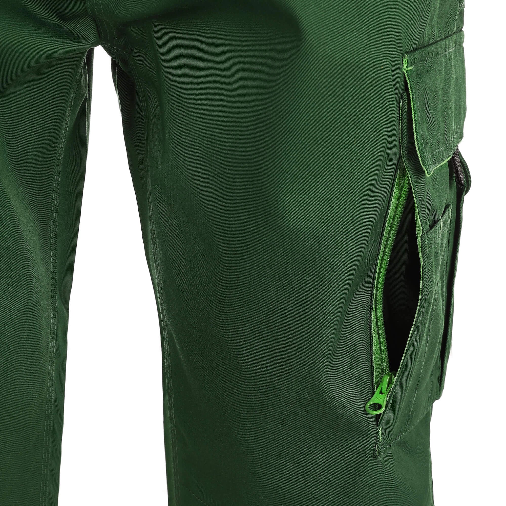 TMG Finesse Work dungarees green - Finesse BIB Trouser-green-03-V2