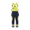 BLAKLADER 26031860 Hi Vis Bib Overalls Hi Vis Reflective Work Bib Trousers Men - twill fabric