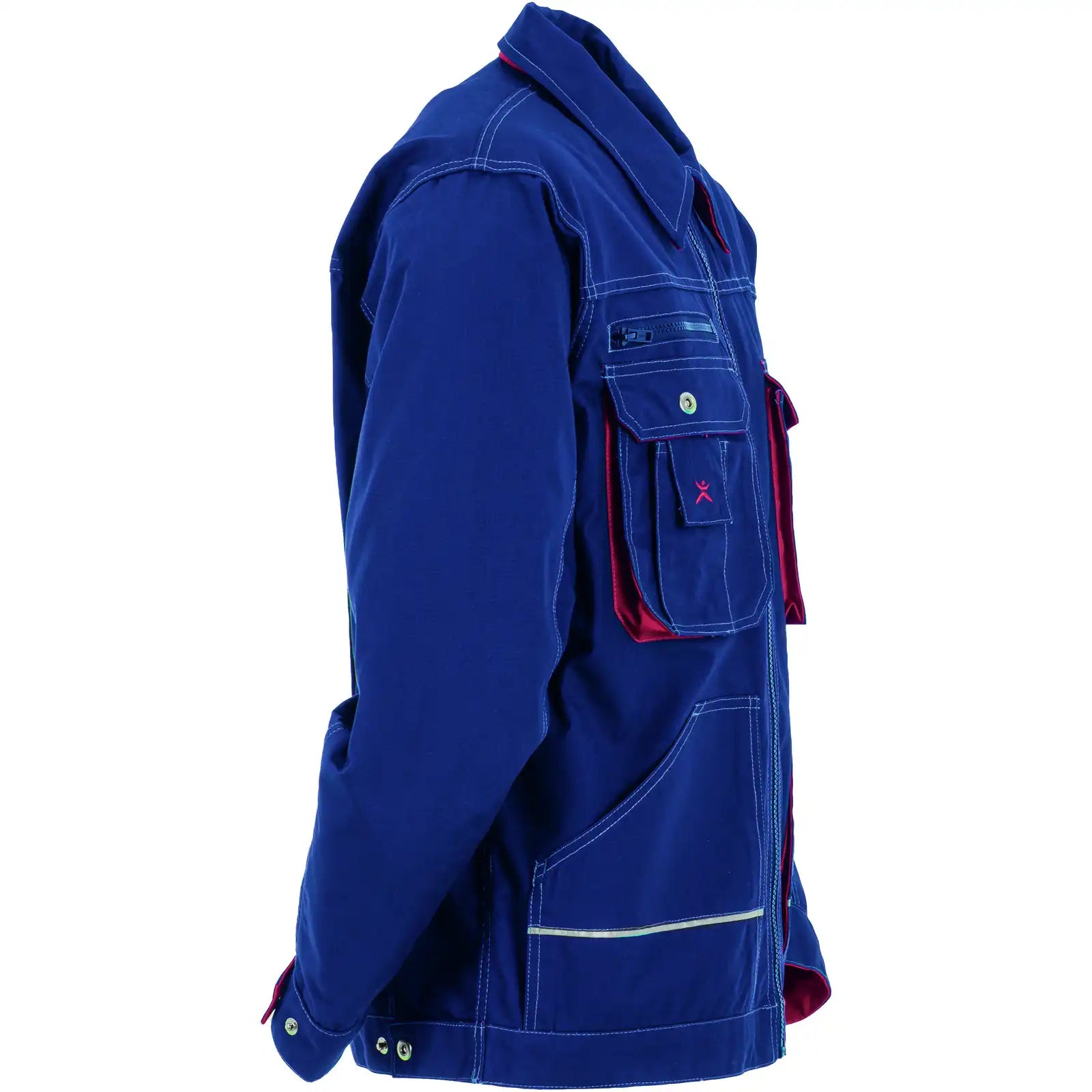 Planam Basalt Bundjacke marine/rot 102 marine/rot - Produktbild ohne Model