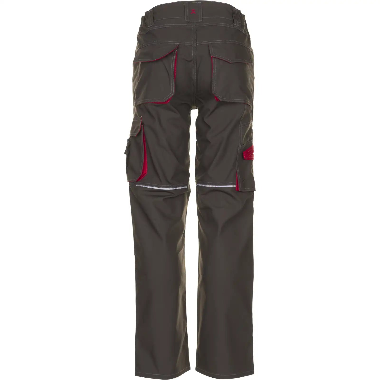 Planam Basalt Bundhose oliv/rot 102 oliv/rot - Produktbild ohne Model