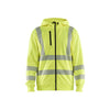 BLAKLADER 35652538 Hi Vis Hoodie Full Zip Hi Vis Reflective Hoodie Work Sweatshirt MEN - Breathable