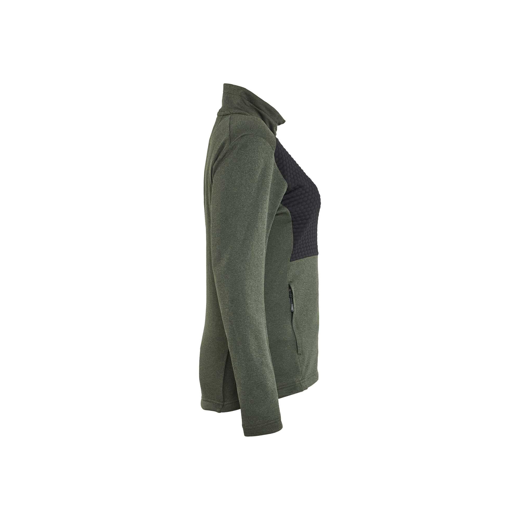 BLAKLADER 35492533 Women's sweatshirt full zip Work Jacket WOMEN - Pique Fleece