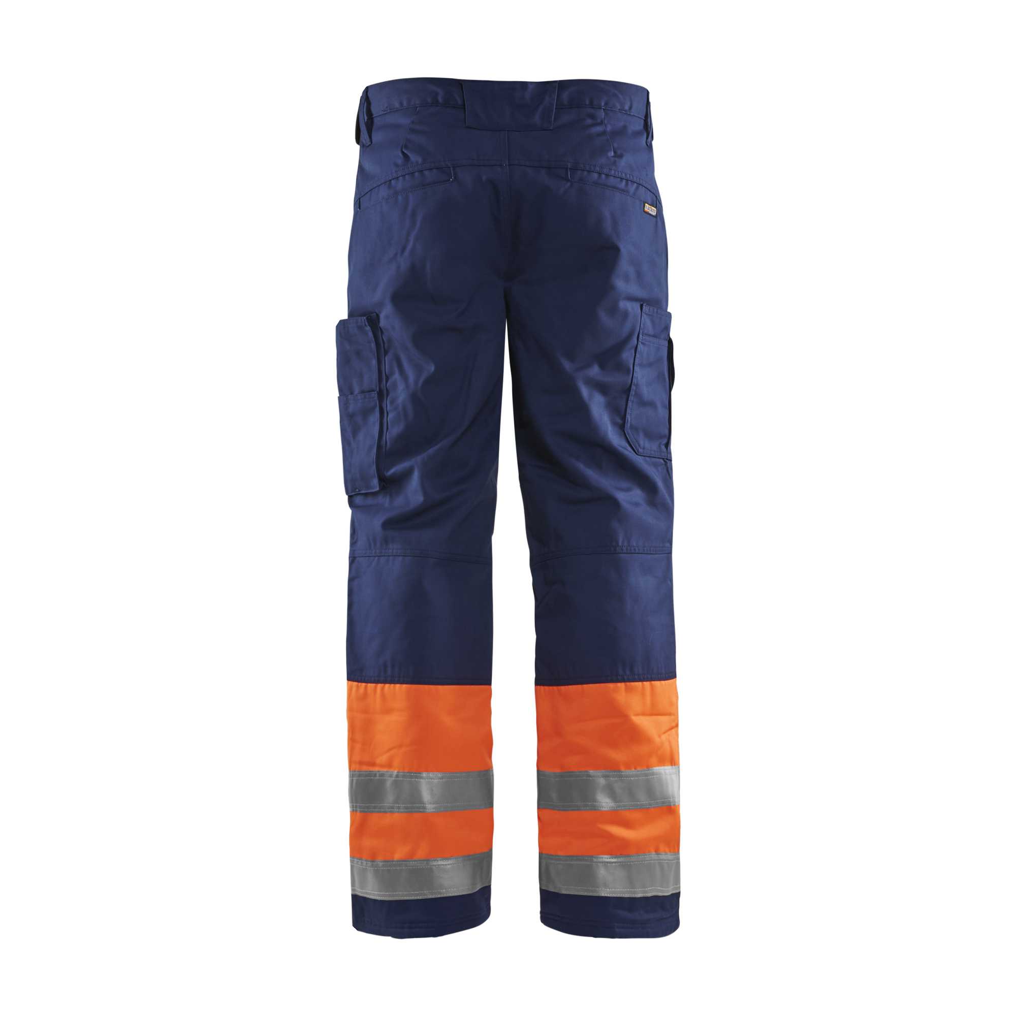BLAKLADER 18621811 | Hi Vis Winter Trousers Hi Vis Reflective Work Trousers Men - Insulated Lining