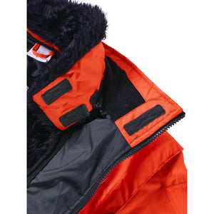 Planam Warnschutz Comfortjacke gelb/marine S gelb/marine - Extra Detailbild