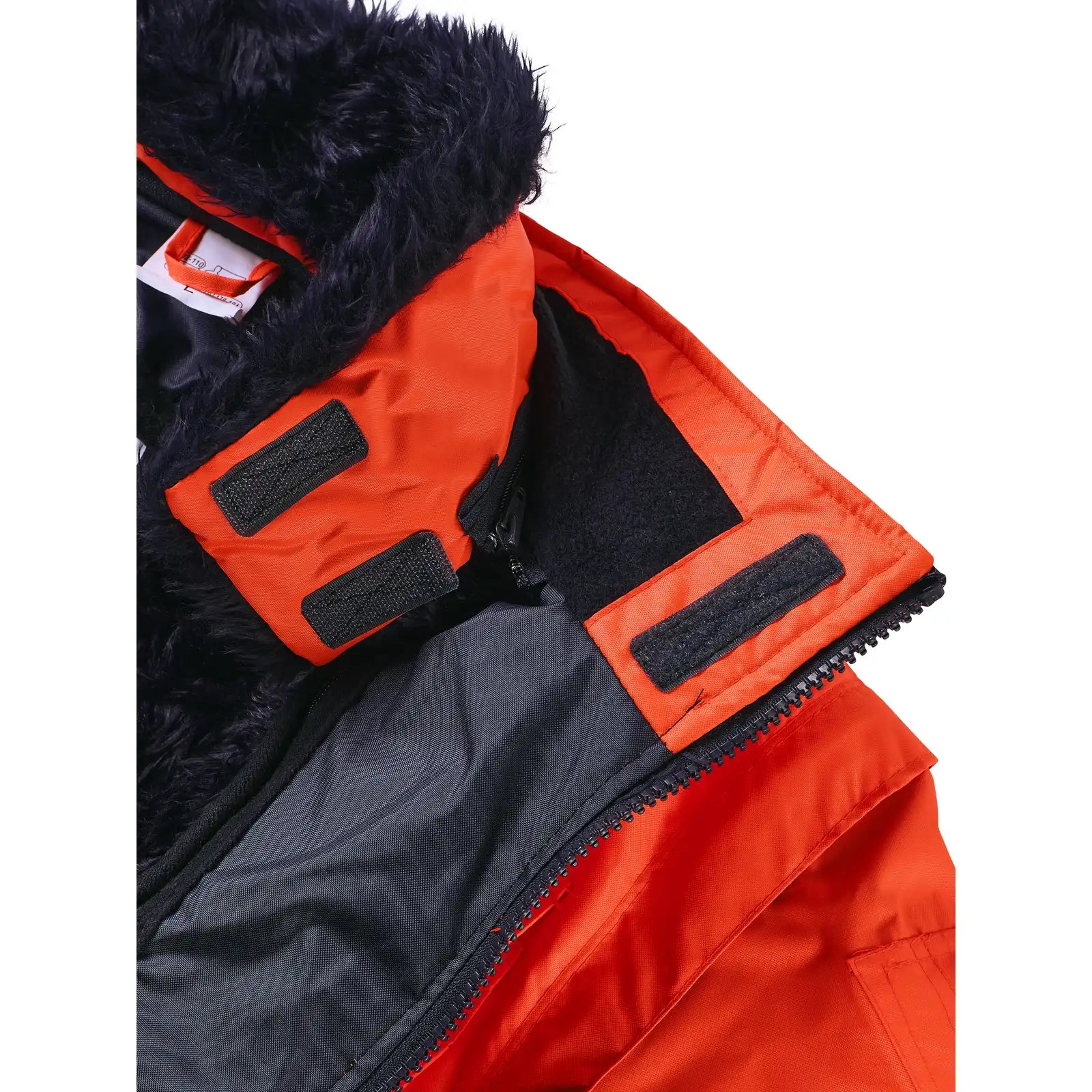 Planam Warnschutz Comfortjacke orange/grün S orange/grün - Extra Detailbild