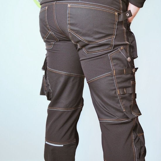 GEMINI TROUSERS Work Trousers - Reflective Inserts - Stretch Canvas - Cordura Reinforcements - Image 10