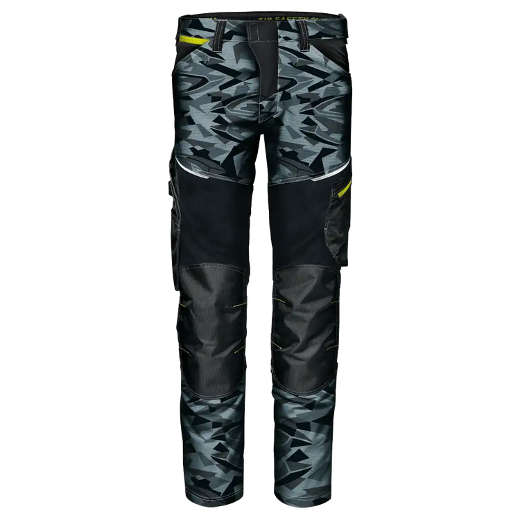 SIR SAFETY GEMINI CAMO Stretch Work Trousers Men - Reinforced Knees