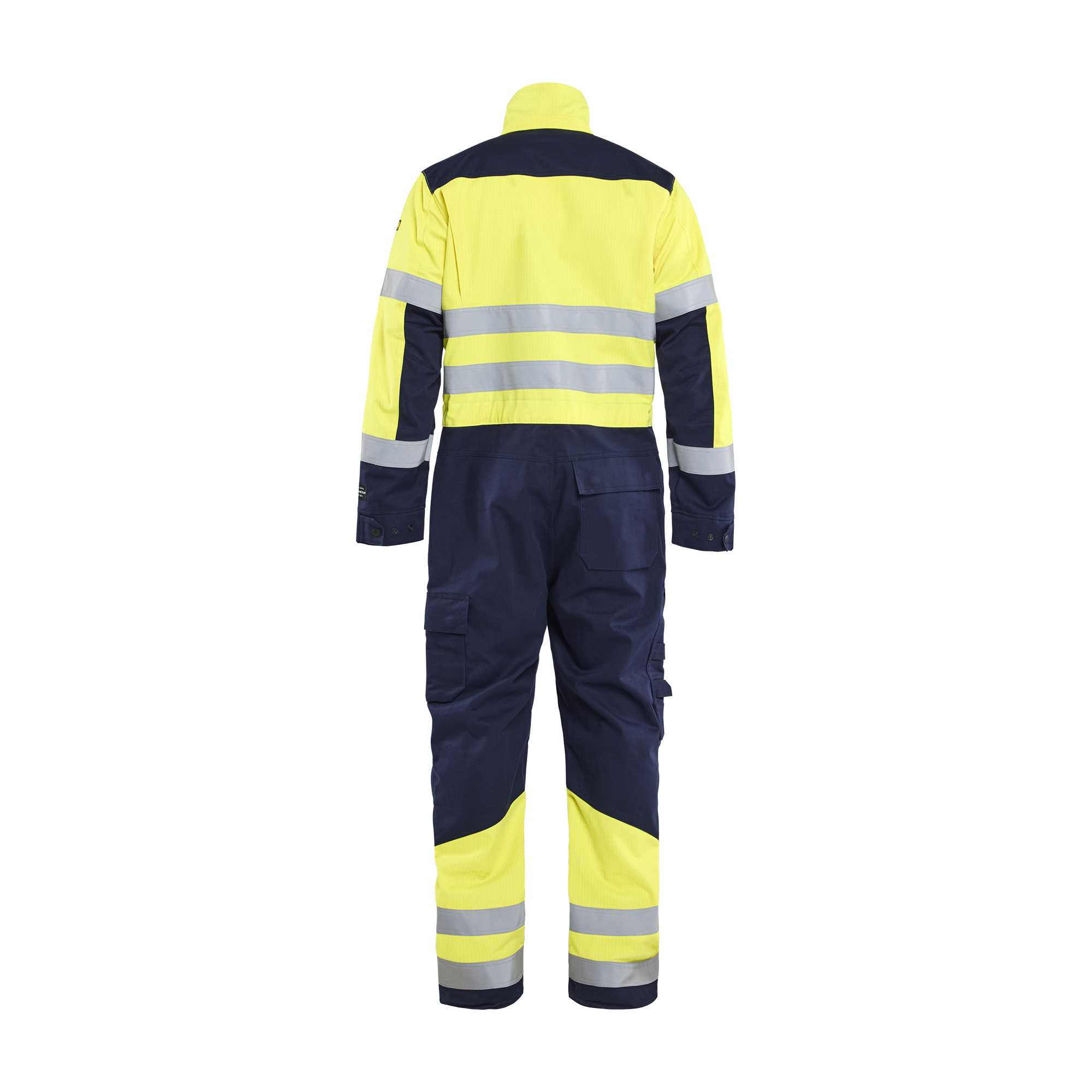 BLAKLADER 63791514 Multinorm Overall Hi Vis Reflective Work Coverall Men - antistatic