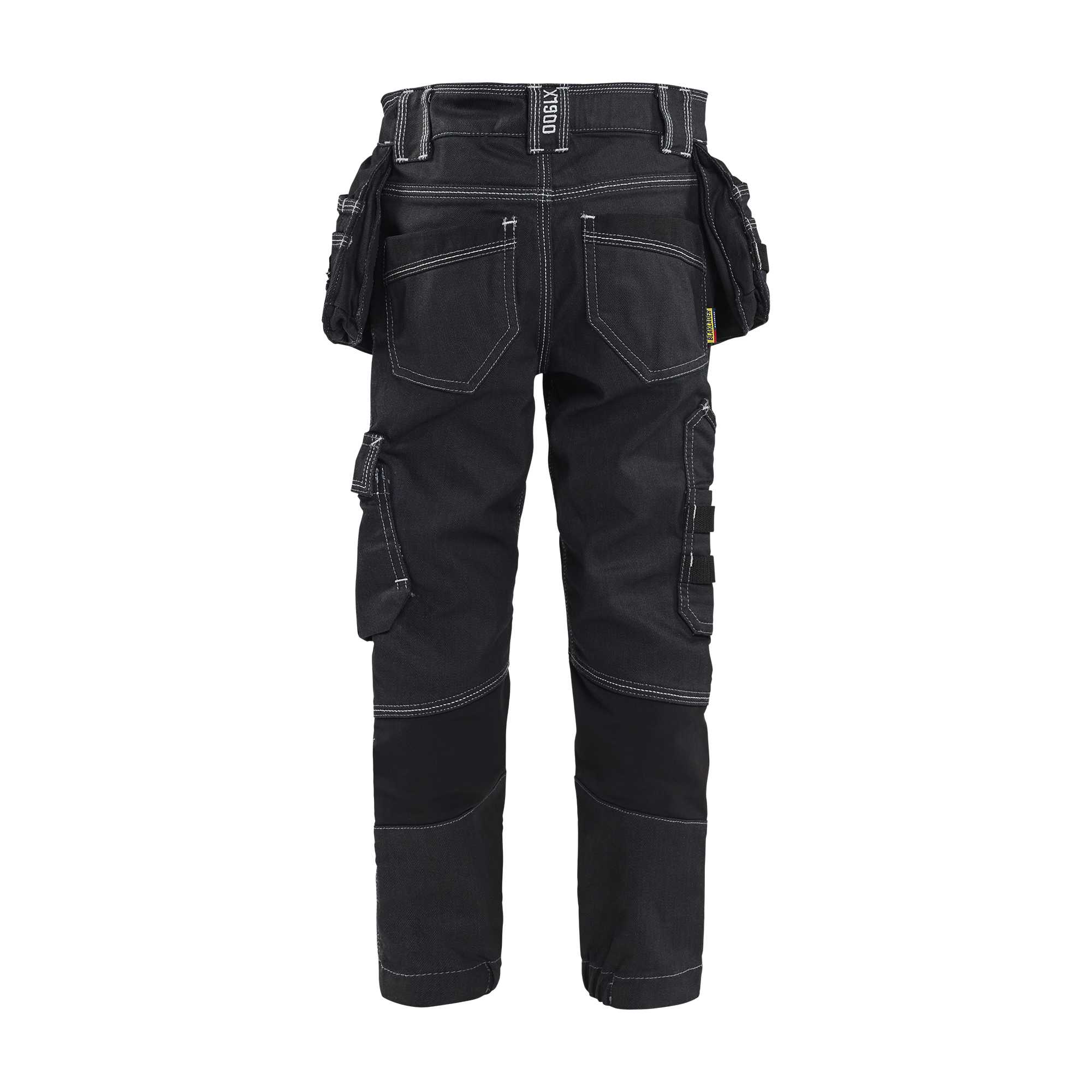 BLAKLADER 52251147 Children’s Craftsman Trousers Stretch X1900 Work Trousers Men - CORDURA Denim