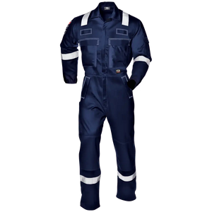 SIR SAFETY LIGHT CARBOFLAME Hi Vis Reflective Work Coverall Men - Knee Pad Pockets
